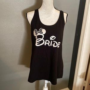 Disney Bride tank top